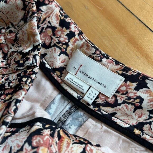 Anthropologie Diandra Pleated Floral Jogger Pants - Picture 9 of 13